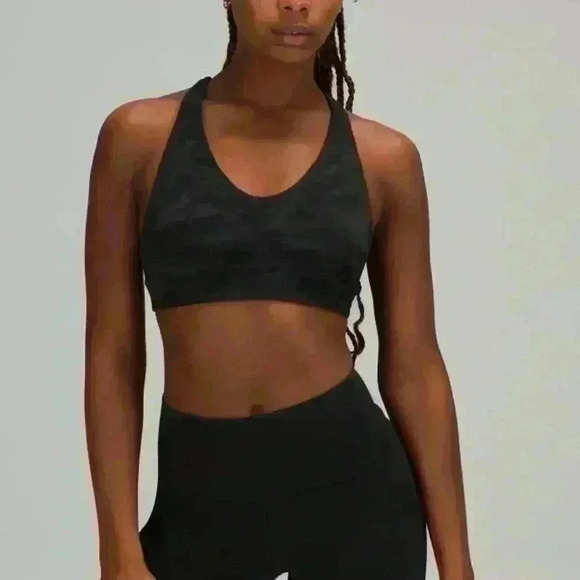 LULULEMON BREAK FREE BRA black size 8 womens - Picture 1 of 4